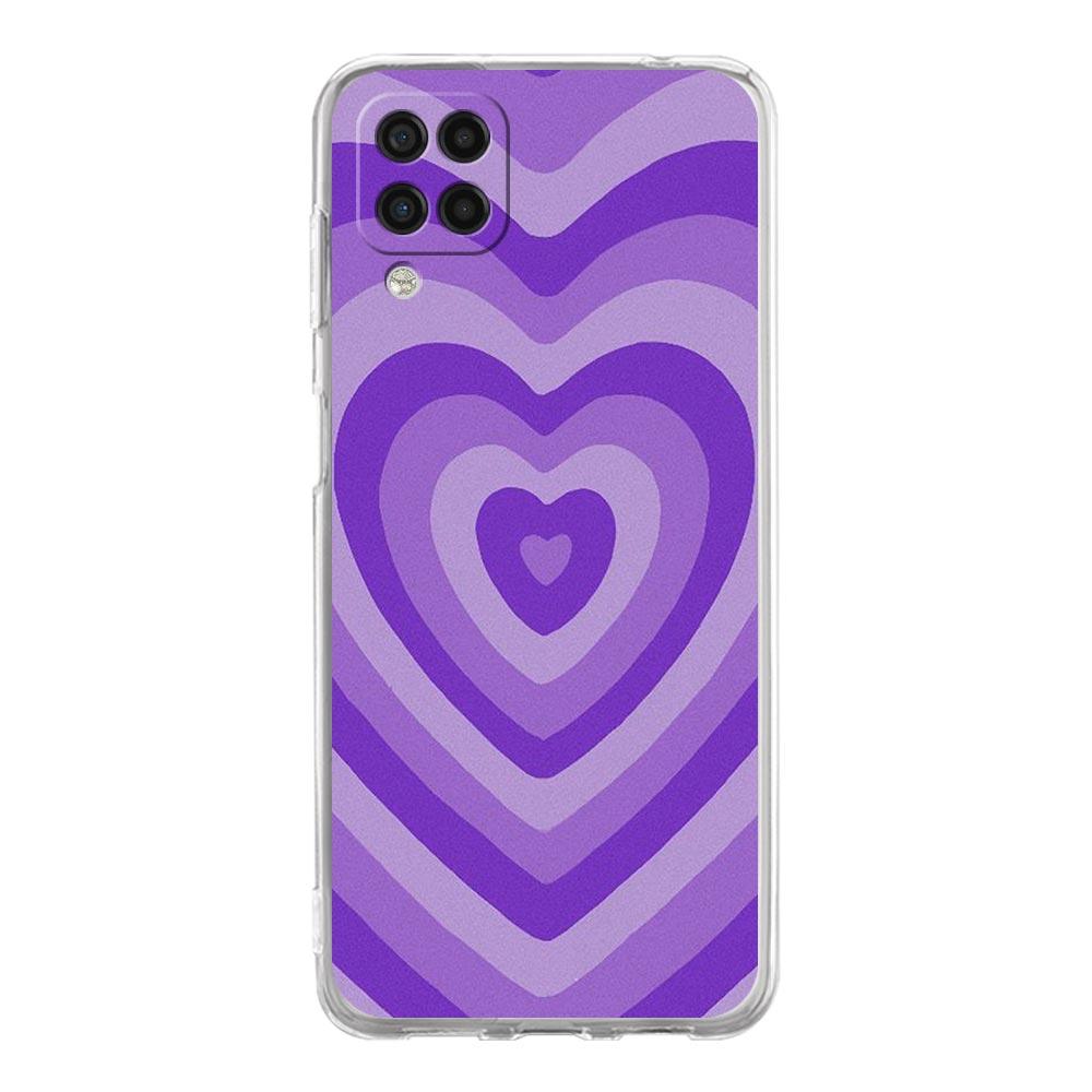 infinity on Purple Phone Case For Samsung Galaxy A51 A71 A21S A12 A11 A31 A41 A01 A03S A22 A13 A33 A73 A53 A52 A32 5G A23 Cover