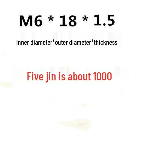 Thick Galvanized Round Iron Flat Washer (M14/M18/M10)