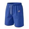 Men's Father's Day & Independence Day Flag Printed Casual Drawstring Waist Shorts