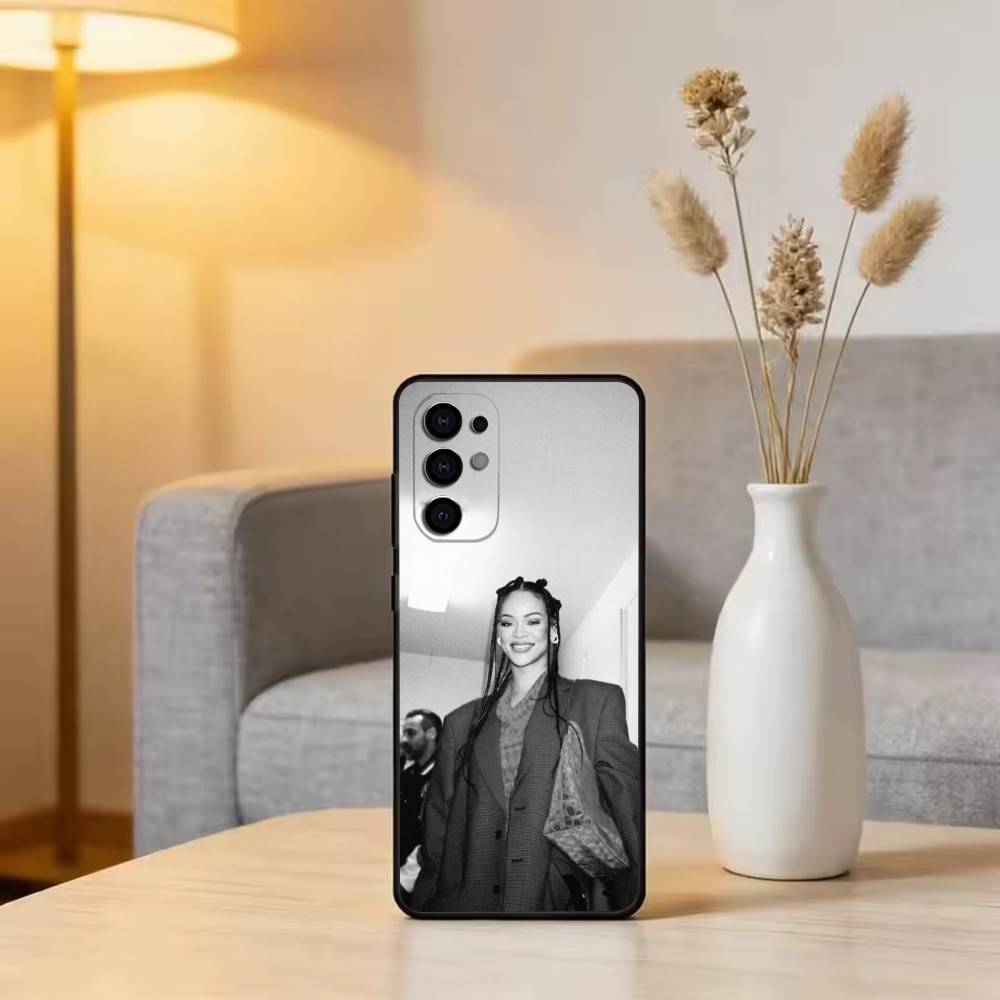 R-Ri L-Loud Phone Case For Samsung S25,S24,S21,S22,S23,S30,Ultra,S20,Plus,Fe,Soft Silicone Black Cover