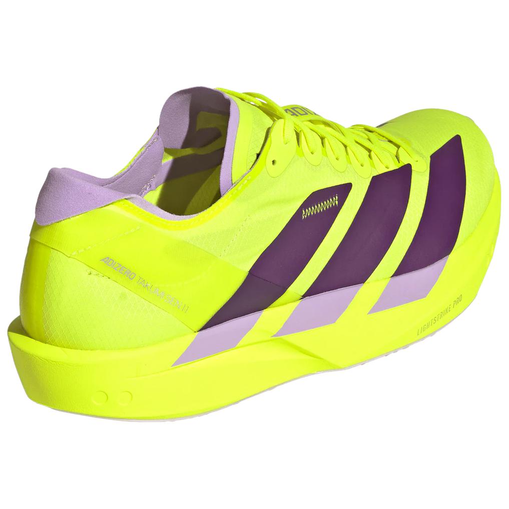 Adidas Adizero Takumi Sen 11 Lightweight Rebound Casual Running Shoes Men's Yellow JQ0781