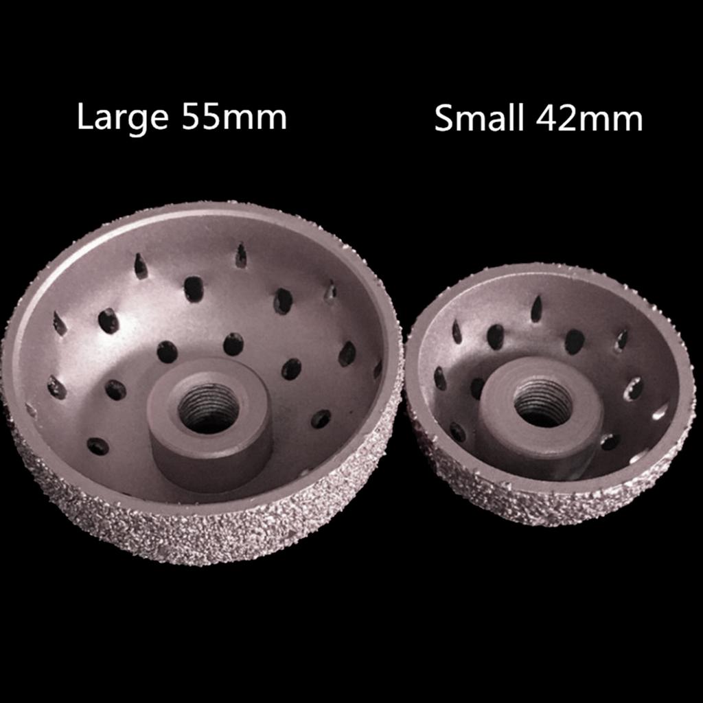 Hochleistungs-Reifen-Pufferrad Reifenreparatur-Schleifkopf Grobkörniges Polierrad 42/55 mm Einfache Bedienung Langlebig