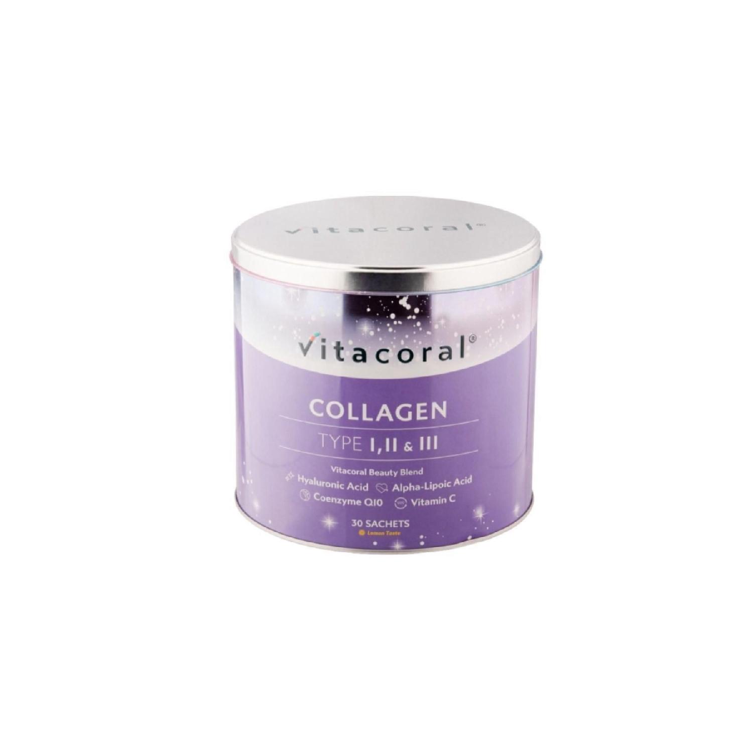 

Collagen1,2,3 Vitamin And Mineral Lemon Flavored Reinforcement Food 30 Sae