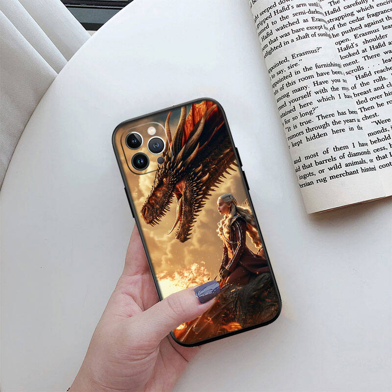MH51 Dragon Mother Phone Shell Case for iPhone 7 8 11 12 13 14 15 16 17 16E XS Pro Max XR X SE Air