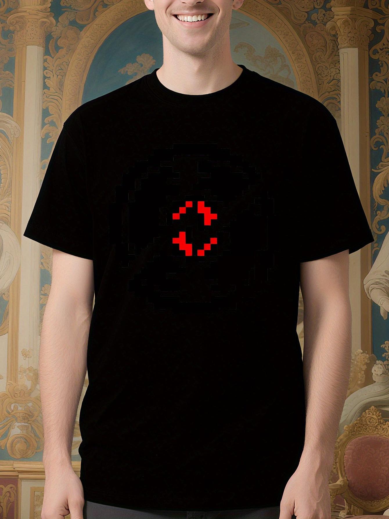 Dave Strider Logo Unisex Tshirt - Black with Red and Whit... XL