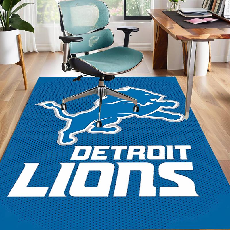 1pc Football Team Design Area Rug - Non-Slip, Soft & Cozy Floor Mat for Living Room, Bedroom, Office - Indoor/Outdoor Decorative Carpet