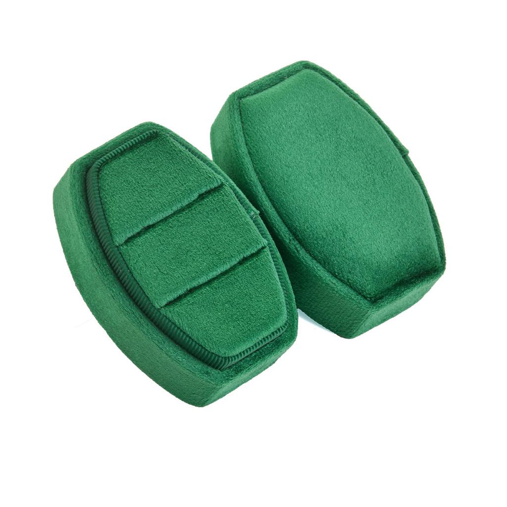 Jewelry Box Velvet Ring Organizer For Engagement And Wedding Gifts