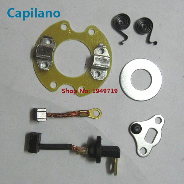 

стартерний двигун тримач вугільних щіток для скутера GY6-125 GY6125 152QMI 157QMJ 125cc GY6 125 KYMCO 150cc деталі двигуна з вуглецевого волокна
