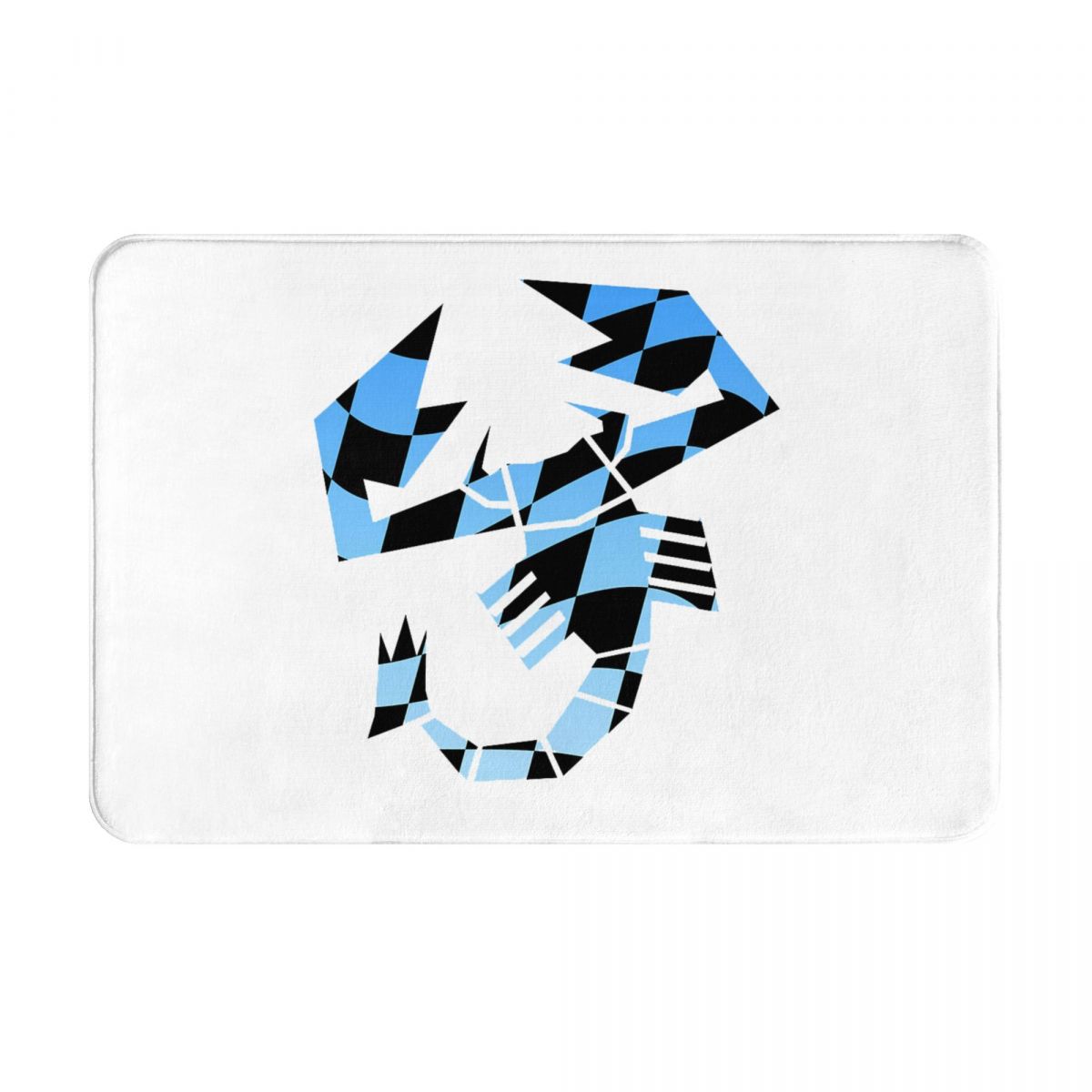 Abarth Automobiel Antislip Deurmat Vloermat Kussen Tapijt Vloerkleed voor Keuken Entree Huis Balkon Voetmat Matten 60x40 cm