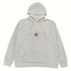 Street Personality Leopard Print Pentagram Print Fashionable Pullover Drawstring Sports Style Hip-hop Casual Hoodie for Men and Women
