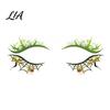 Festival Eye Makeup Halloween Face Temporary Tattoos for Women, Waterproof Pumpkin Spiderweb Party Supplies Art Stickers Masquerade Carnival