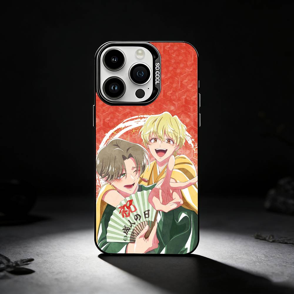 T-Tamon s B-Side Phone Case For iPhone 17,16,15,14,13,12,11 Plus,Pro Max,XS,Colored silver phone case