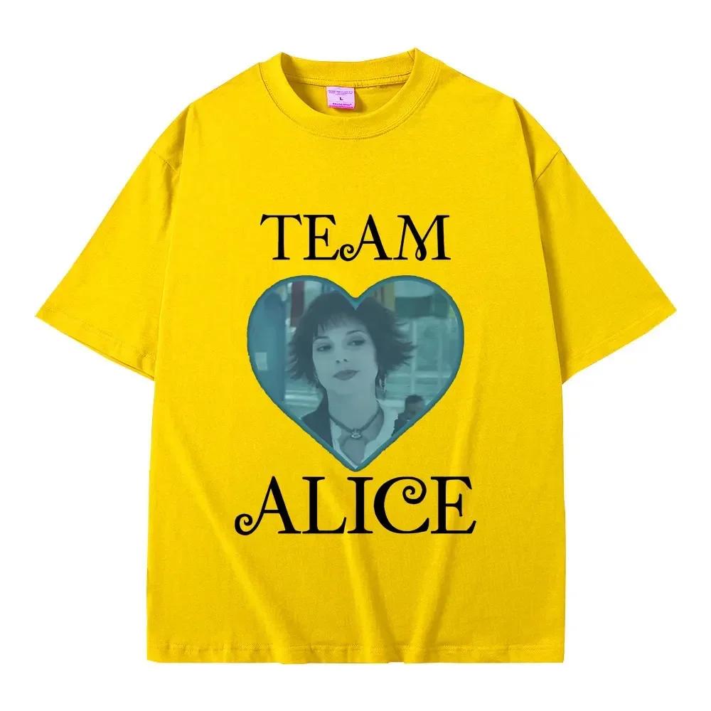 Movie Twilight Team Alice Cullen Graphic T Shirts Robert Pattinson Funny Meme Tshirt Unisex Wounisex Fashion Vintage Oversized Tshirt