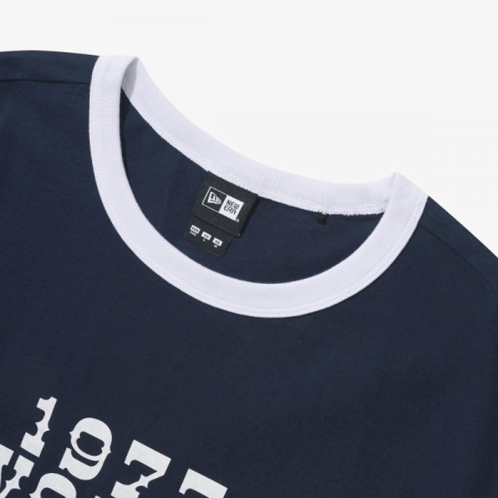 New Era New York Yankees World Series Ringer T shirT Navy