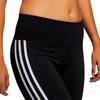 adidas BT 2.0 3-Listras Calças de Treino 7/8 Mulher Parte Inferior Preto FJ7181