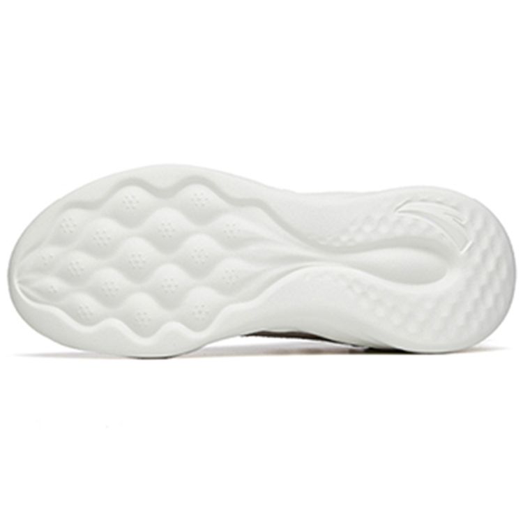 Anta Mian Mian Dan 2 Soft Sole Shock Absorbing Breathable Low Top Running Shoes Men Sneakers Gray 912215535-3