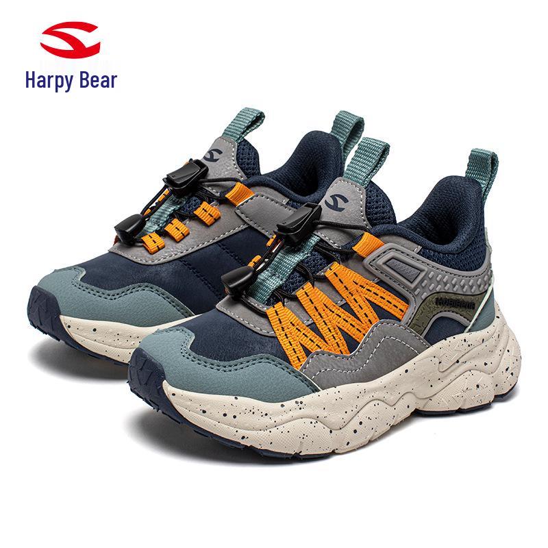 Hapi Bear Barnläderskor - Utomhus, Sport, Campus, Vardagsskor