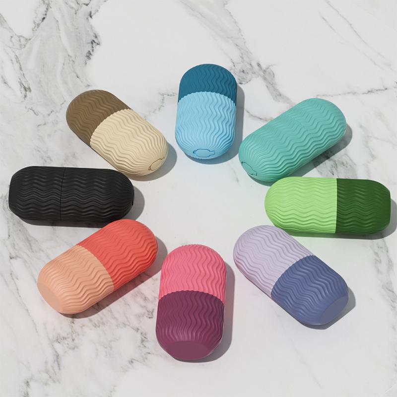 Beauty Lifting Contouring Tools Massager Skin Beauty Makeup Care Tool Wave Style Silicone Ice Facial Roller Skin Care