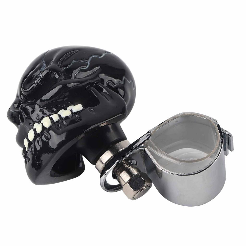 Skull Steering Wheel Knob Spinner Suicide Power Handle for Cars Trucks Tractors Boats