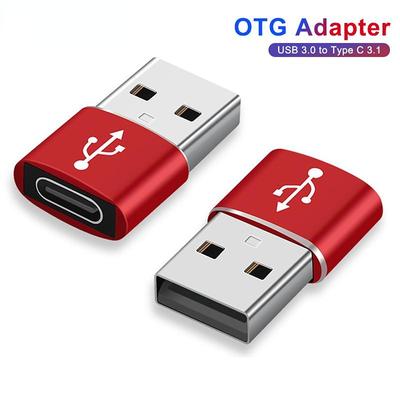 USB OTG Male To Type C Female Adapter Converter, Type-C Cable Adapter For Nexus 5x6p Oneplus 3 2 USB-C, Data Charger