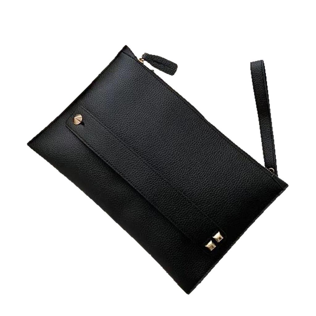 High-Quality Cross-Border Simple Fashion Versatile Company Party Alligator Lychee Pattern Women's Clutch Bag