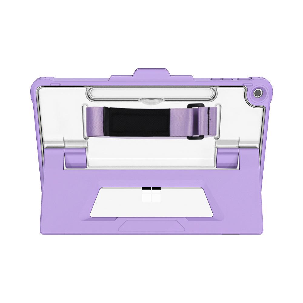 Microsoft Surface Pro12 Case with Stand, Pen Slot, Wrist Strap, Soft Protective Shell Pro12 Stand Version