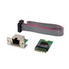 Fast RJ45 Card M.2 A+E To Single port 1000M Networking Adapters CardRTL8111F Chip Rj45 Adapters  Card