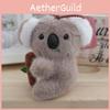 Koala Plush Delightful Keychain Fashionable Keyring Soft And Huggable Design