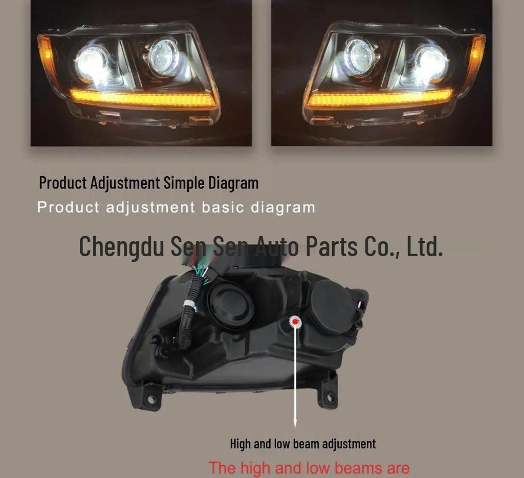 Jeep Grand Cherokee LED Headlight Assembly - Modified Accessories