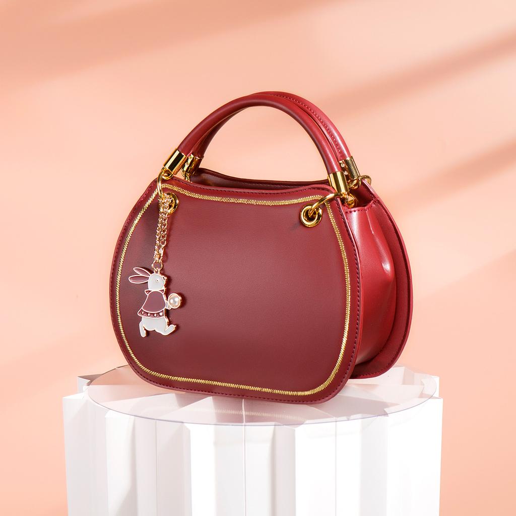 Women'S Wedding Bag Bridal Bag Premium Wedding Bag Women'S Atmosphere Red Niche Messenger Handbag