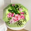 1pc Cactus Flowers Automatic Folding Umbrella, Heavy Duty 8 Rib Iron Frame,  Suitable for Travel, Daily Use, Birthday, Decor Gift M0104049