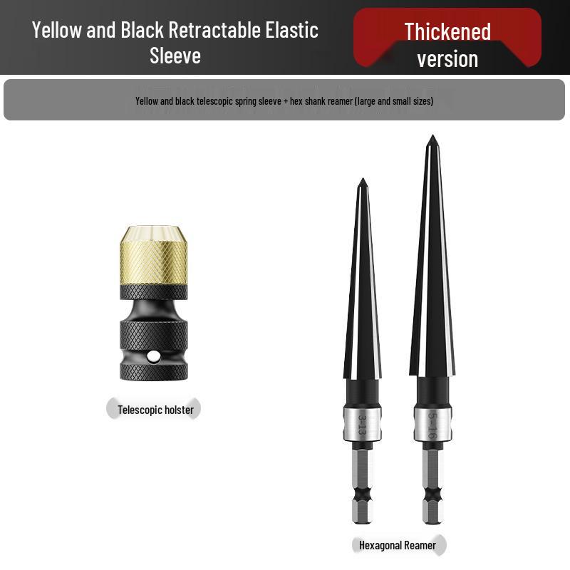 Multifunctional Electric Drill Bit & Wrench Adapter Set with Telescopic Socket