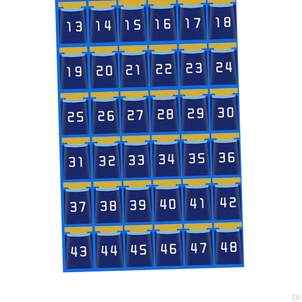 Wiszący organizer do przechowywania w klasie na urządzenia elektroniczne - Rozwiązanie oszczędzające miejsce