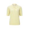 CASHMEANGIFT Wool Pique Collar Knit Top