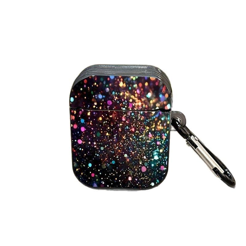 Colorful shiny pattern suitable for Apple's new 1st generation protective case tpu soft case AirpodsPro1 earphone case handmade