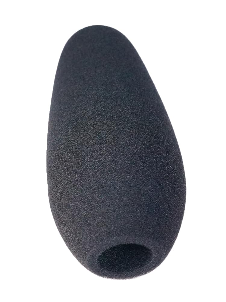 V-MOTA Foam Wind Screen Cover for ZOOM SGH-6 SSH-6 Shotgun Microphones Reduces Wind Noise Black