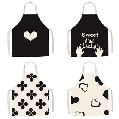 Ins Style Apron Fashionable Young Kitchen Waist-Mounted Home Retro Parent-Child Cooking Studio Dress