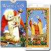 Tarot Cards Fortune Telling 78 White Cats Tarot Cards with Japanese Booklet "Pocket Manual