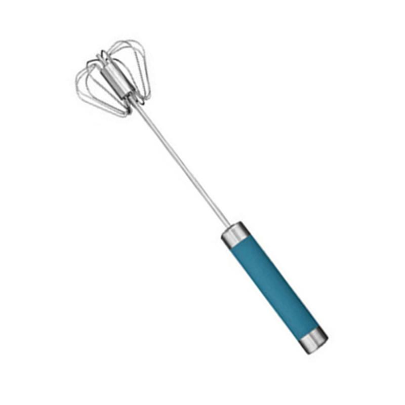Kitchen Semi-Automatic Whisk Egg Beater Stainless Steel Manual Egg Beater and Cream Mixer Kitchen Mixer Egg Separator Tools