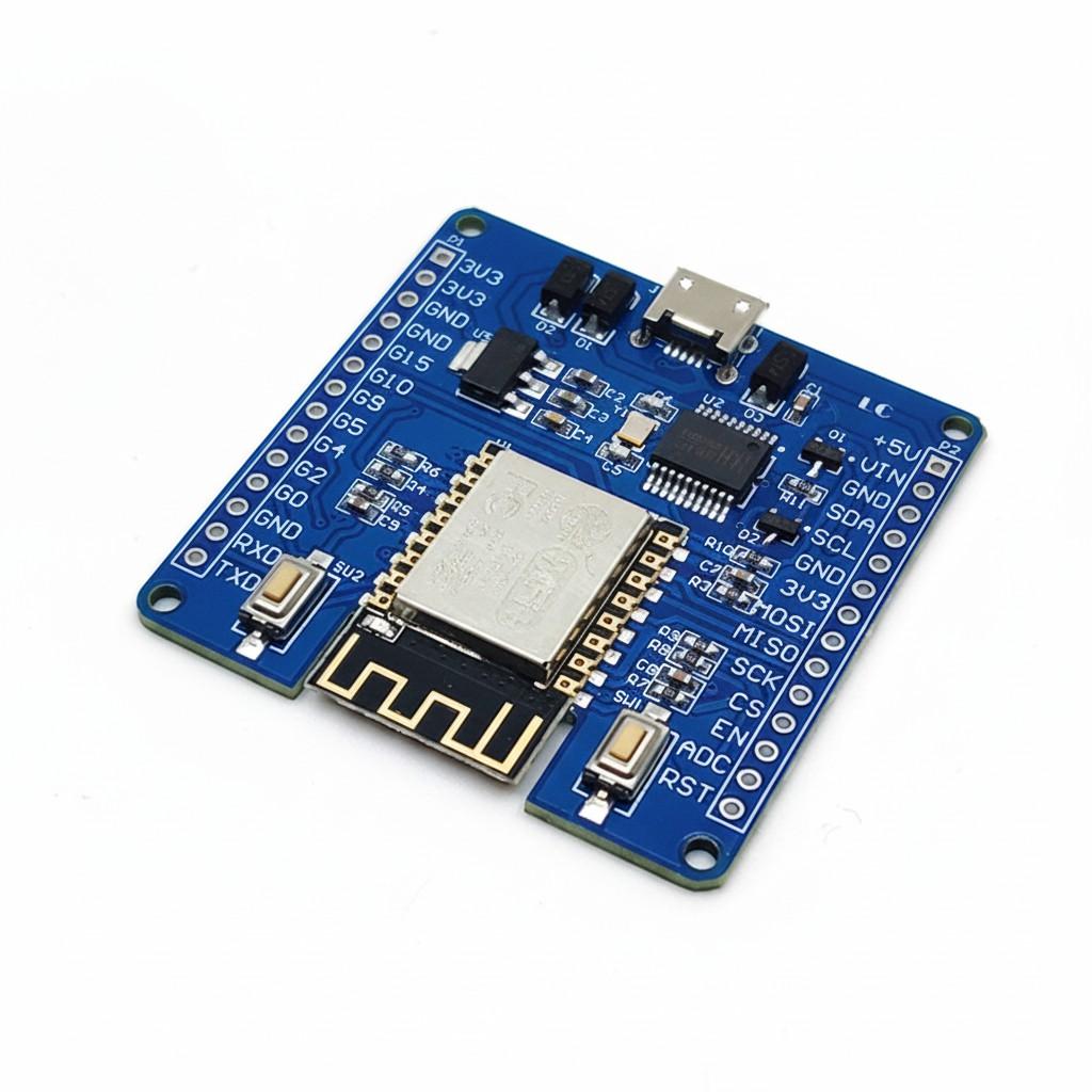 

MicroPython Maker Programming ESP8266 Development Board MicroPython Development Board 10*10*2 білий