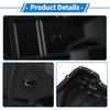 UXCELL No.4736676AA Engine Oil Pan for Jeep Grand Cherokee 10-13 Aluminum Alloy Black