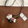 Cute Puppy Long Lanyard Glasses Clip Necklace Women's Sunglasses Clip Neck Sweater Chain Lanyard Lanyard Decorative Accessories
