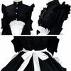Maid Chinese Halloween Maid Chinese Long Plus Sizes [monoii] Outfit, Dress, Cosplay, Costume, Sleeved,