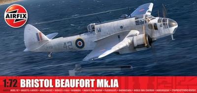 Airfix 1/72 Bristol Beaufort Mk.1A Plastikmodellbausatz X-4021A (Flugzeug)