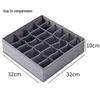 Foldable Wardrobe Organizer: Large Capacity Underwear & Miscellaneous Items Dustproof Storage Bin