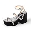 Platform Sandals Women's Summer Height Increase In 2025, Slope Heel Open-toed Casual Muffin Shoes Are Comfortable, Taller and Thinner