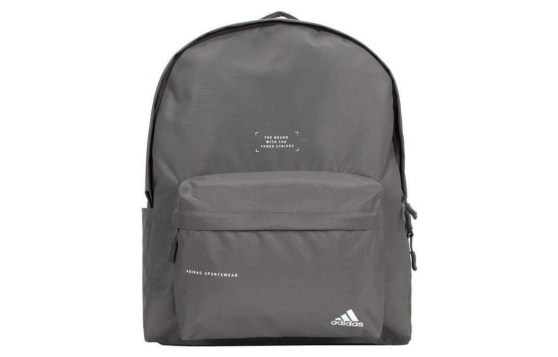 Adidas Fabric Backpack Regular Unisex Gray IM5216