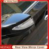 2Pcs ABS Chrome Rearview Mirror Sticker Decoration Covers for Nissan Teana Altima 2013 - 2018 Side Mirror Trim