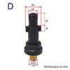 Pressure Washer Spray Torch Nozzle Quick Connector External Thread Adapter Foam Generator Practical Accessories Hardware
