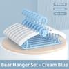 10 Pcs Extendable Kids Clothes Hanger Space Saving Children's Clothes Hanger  Baby Specific